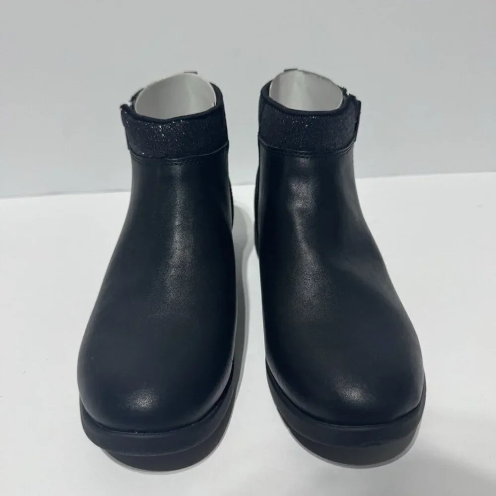 Stride Rite Girls Lucy 3 Boots Black Size 5 M Big Kid